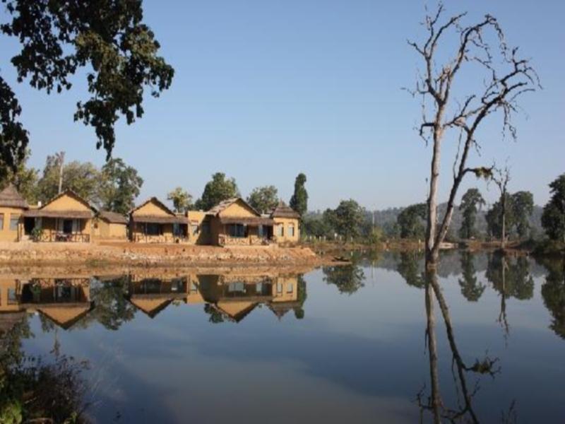 Tiger Lagoon Hotel Bandhavgarh National Park Exterior foto